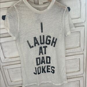 Well Worn Black and White Short Sleeve Tee